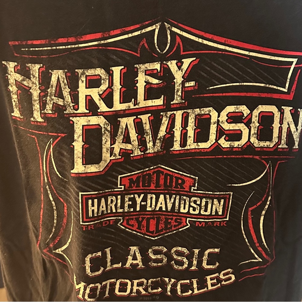 Harley Davidson classic motorcycle tee